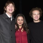 Ashton Kutcher, Mila Kunis and Danny Masterson