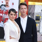 Joey King and Steven Piet attend the Los Angeles Premiere Of Columbia Pictures' "Bullet Train" at Regency Village Theatre on August 01, 2022 in Los Angeles, California.
