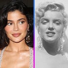 Kylie Jenner and Marilyn Monroe