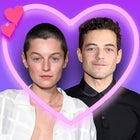 Rami Malek and Emma Corrin