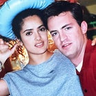 Salma Hayek Pays Tribute to Matthew Perry: See Rare Footage From 'Fools Rush In'