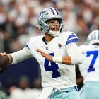 Dak Prescott #4 of the Dallas Cowboys