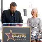 blake shelton gwen stefani walk of fame