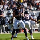 Tyson Bagent #17 of the Chicago Bears