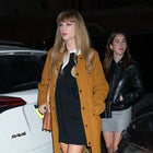 NEW YORK, NEW YORK - OCTOBER 26: Taylor Swift and Alana Haim are seen on October 26, 2023 in New York City.