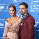 Jennifer Lopez and Derek Hough