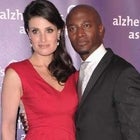 Idina Menzel and Taye Diggs