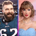 Jason Kelce and Taylor Swift