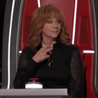 reba mcentire cries on the voice