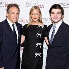 Ben Stiller, Christine Taylor, and Quinlin