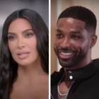 Kim Kardashian and Tristan Thompson