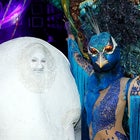 Heidi Klum and Husband Tom Kaulitz Dress in ‘Elaborate’ Peacock and Egg Costume for Halloween