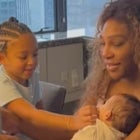 Watch Serena Williams' Daughter Olympia Thrive as a Big Sister to Baby Adira 