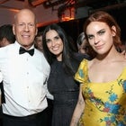 Bruce Willis, Demi Moore and Tallulah Willis