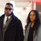 Jonathan Majors and Meagan Good