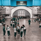 squid game the challenge dorms bunk beds