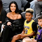 Kim Kardashian and Saint West