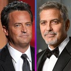 Matthew Perry and George Clooney 