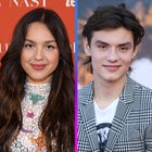 Olivia Rodrigo and Louis Partridge