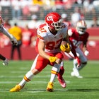 Travis Kelce Kansas City Chiefs vs San Francisco 49ers 2022