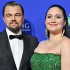 Leonardo DiCaprio and Lily Gladstone