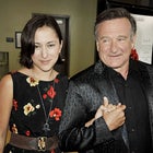 Zelda Williams and Robin Williams