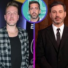 Pat McAfee, Jimmy Kimmel, Aaron Rodgers 