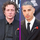 Jeremy Allen White and Rauw Alejandro