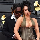 Kali Uchis and Don Toliver at the Grammys