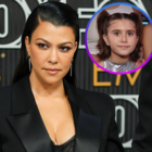 Kourtney Kardashian and Penelope Disick