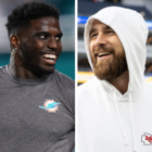 Tyreek Hill and Travis Kelce