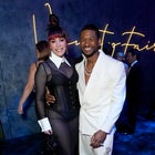 Usher and Jennifer Goicoechea