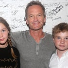 Neil Patrick Harris and twins Grace and Gideon