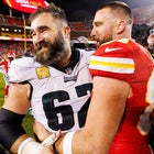 Jason Kelce and Travis Kelce