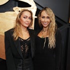 Tish and Brandi Cyrus at 2024 Grammys