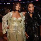 Gayle King and Oprah Winfrey