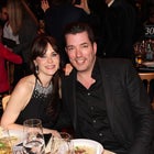 Zooey Deschanel and Jonathan Scott attend the Jam for Janie GRAMMY Awards Viewing Party presented by Live Nation at Hollywood Palladium on February 04, 2024 in Los Angeles, California.