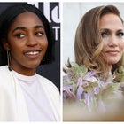 Ayo Edebiri and Jennifer Lopez