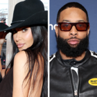 Kim Kardashian and Odell Beckham Jr. 