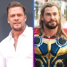 Alan Ritchson and Chris Hemsworth 