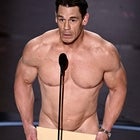 John Cena 'Streaks' on Oscars Stage