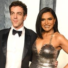 B.J. Novak and Mindy Kaling