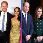 Prince Harry, Meghan Markle, Prince William and Kate Middleton