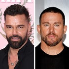 Ricky Martin and Channing Tatum