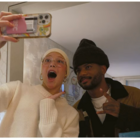 Isabella Strahan and Bryson Tiller