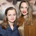 Vivienne Jolie-Pitt and Angelina Jolie