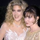 Tori Spelling and Shannen Doherty