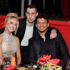 Brittany Mahomes, Jack Antonoff and Patrick Mahomes attend the 2024 TIME100 Gala at Jazz at Lincoln Center on April 25, 2024 in New York City.