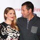 Drew Barrymore and Adam Sandler