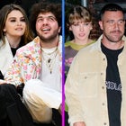 Selena Gomez,  Benny Blanco, Taylor Swift, Travis Kelce 